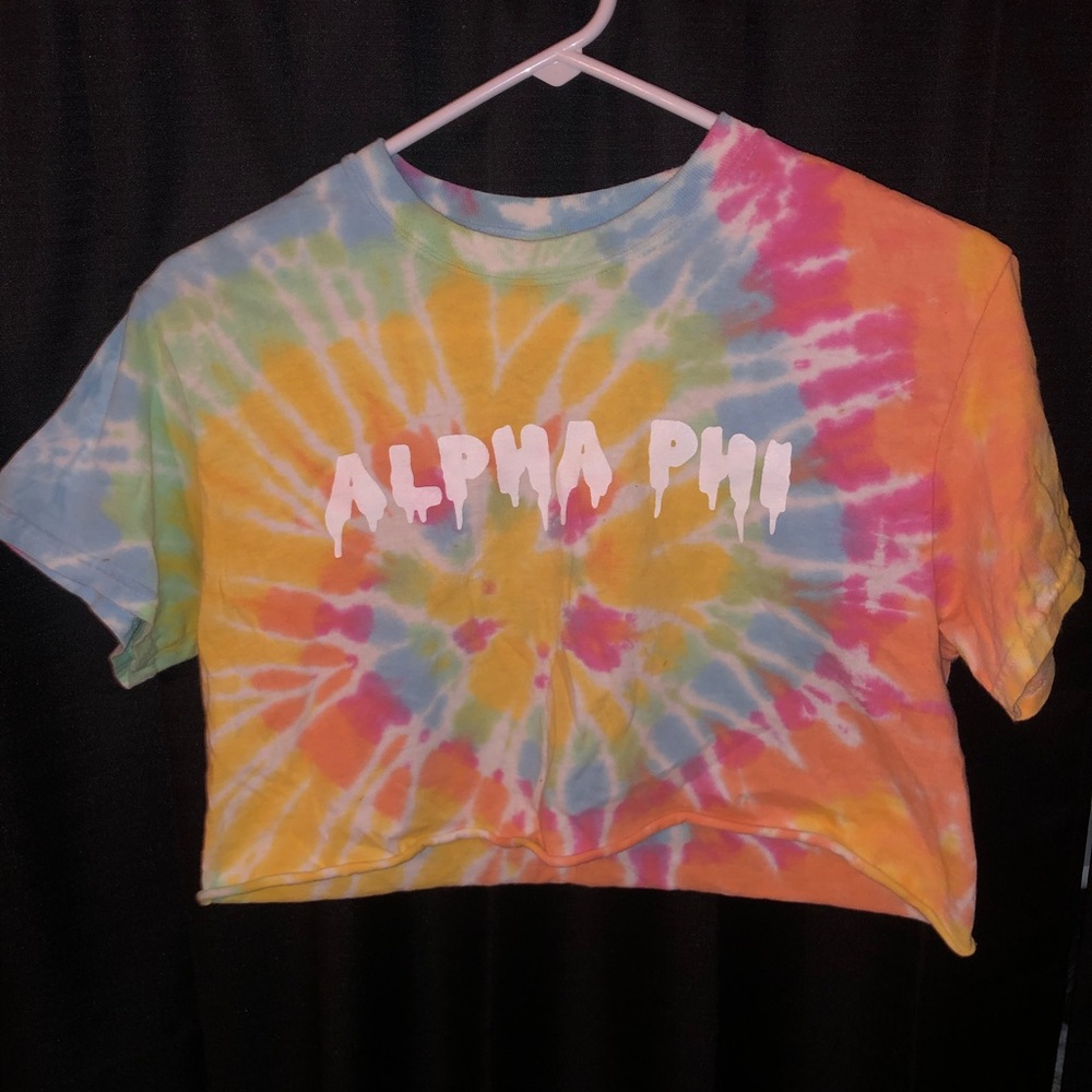 Alpha phi crop top